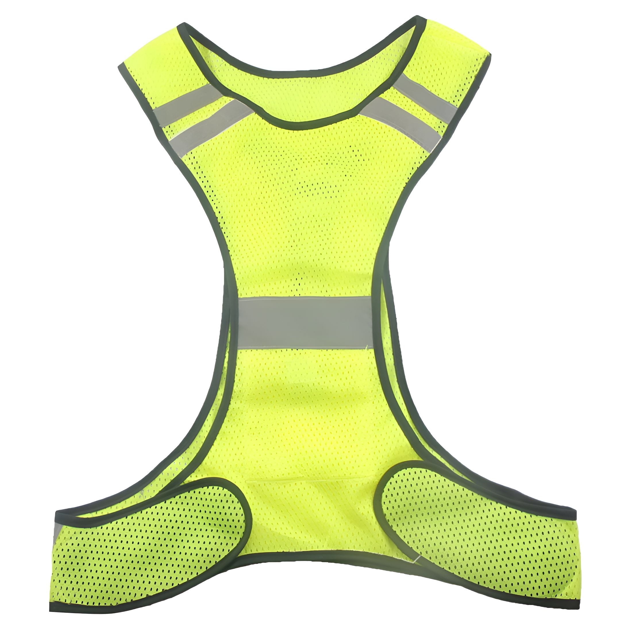 GJX 2026 New Led Reflective Running Vest,High Visibility Warning Lights for Runners,Adjustable Elastic Safety Gear Accessories for Men/Women Night Running,Walking,Cycling/Biking