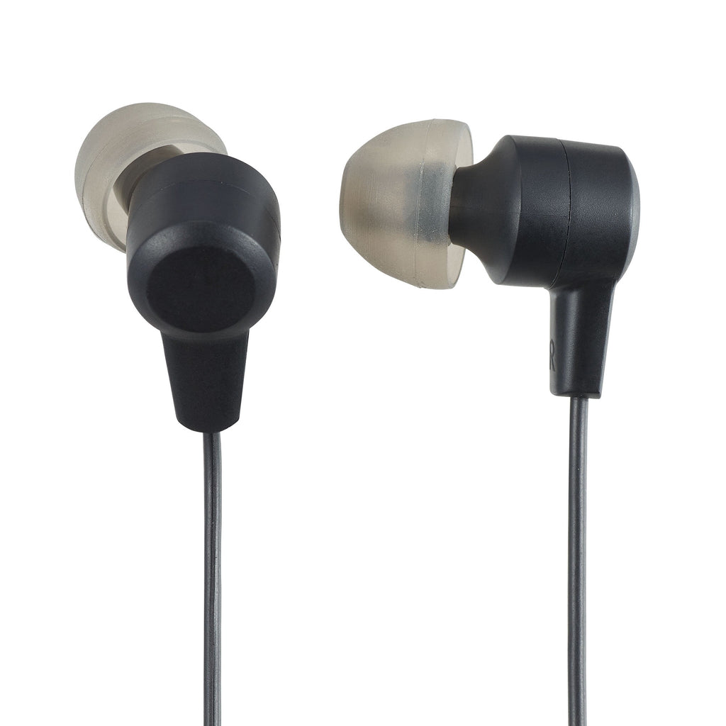 onn 5-Pack Wired Earbuds, Multicolor