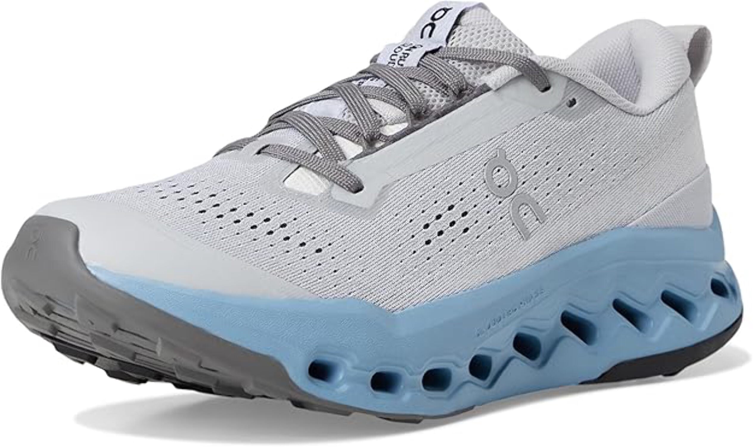 On Women's Cloudsurfer Trail 2 Glacier/Dust 3WF30103660-9