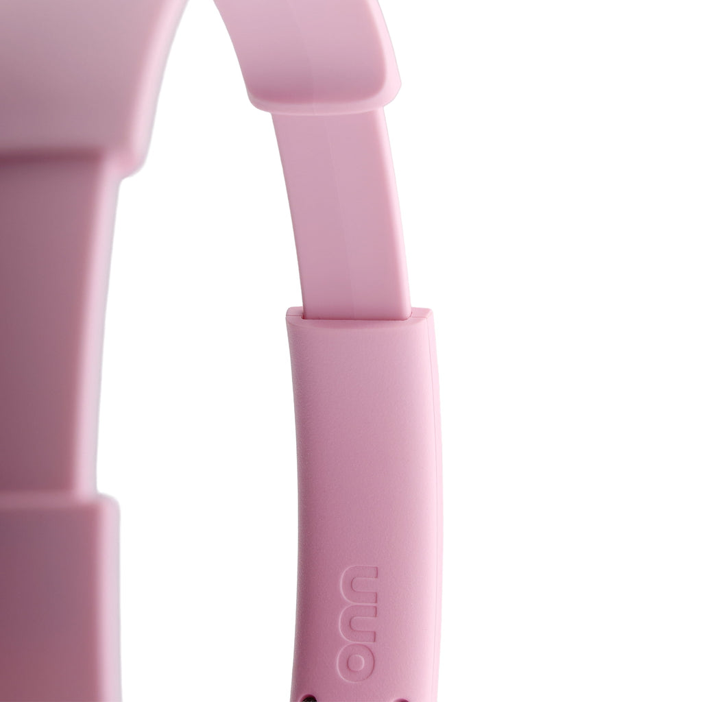 onn On-Ear Headphones with 3.5 mm Connector, Pink