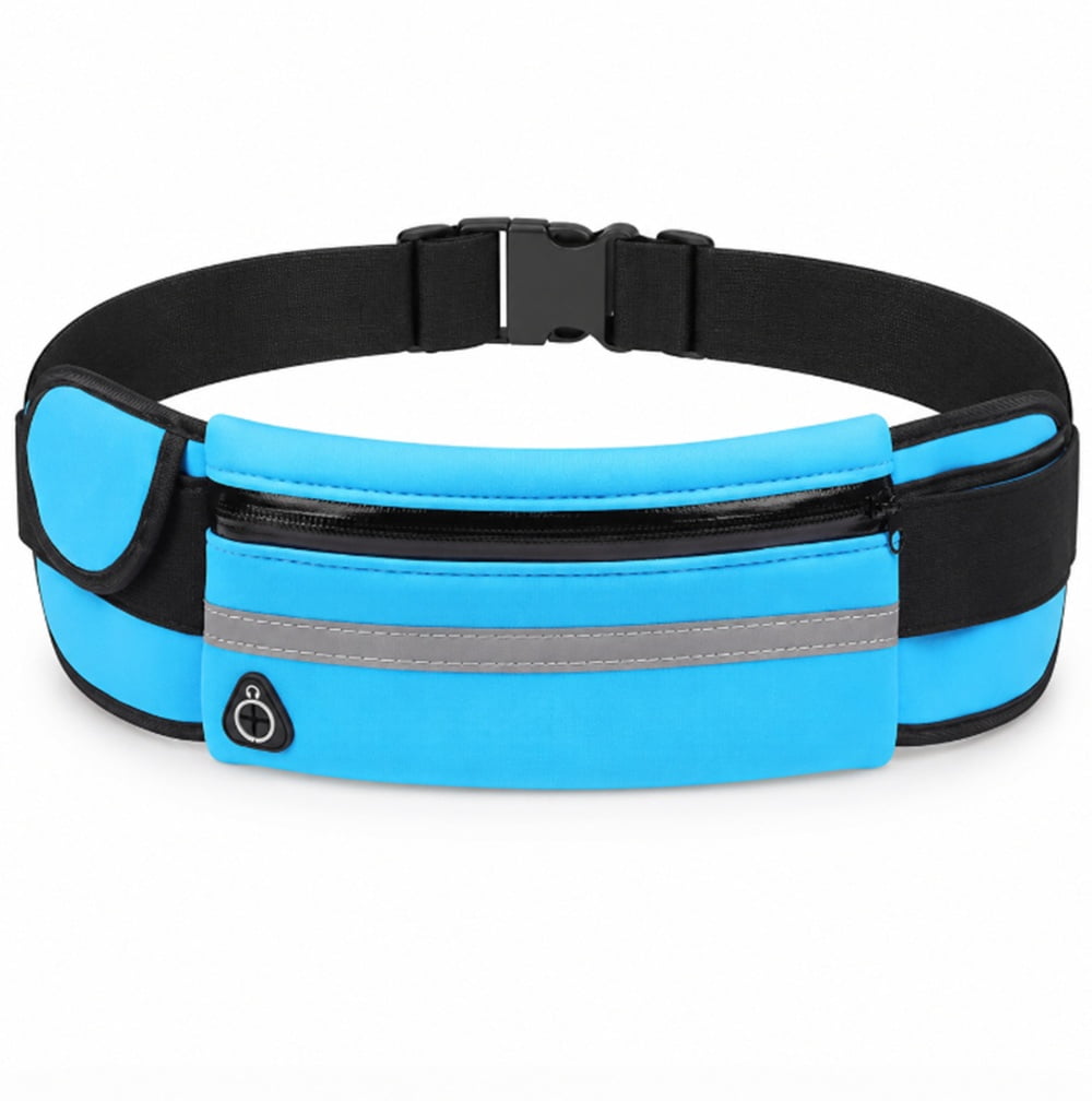 Slim Running Belt Waist Pack, Adjustable Travel Belt Bag for Phone, Keys and Small Essentials, TIKA
