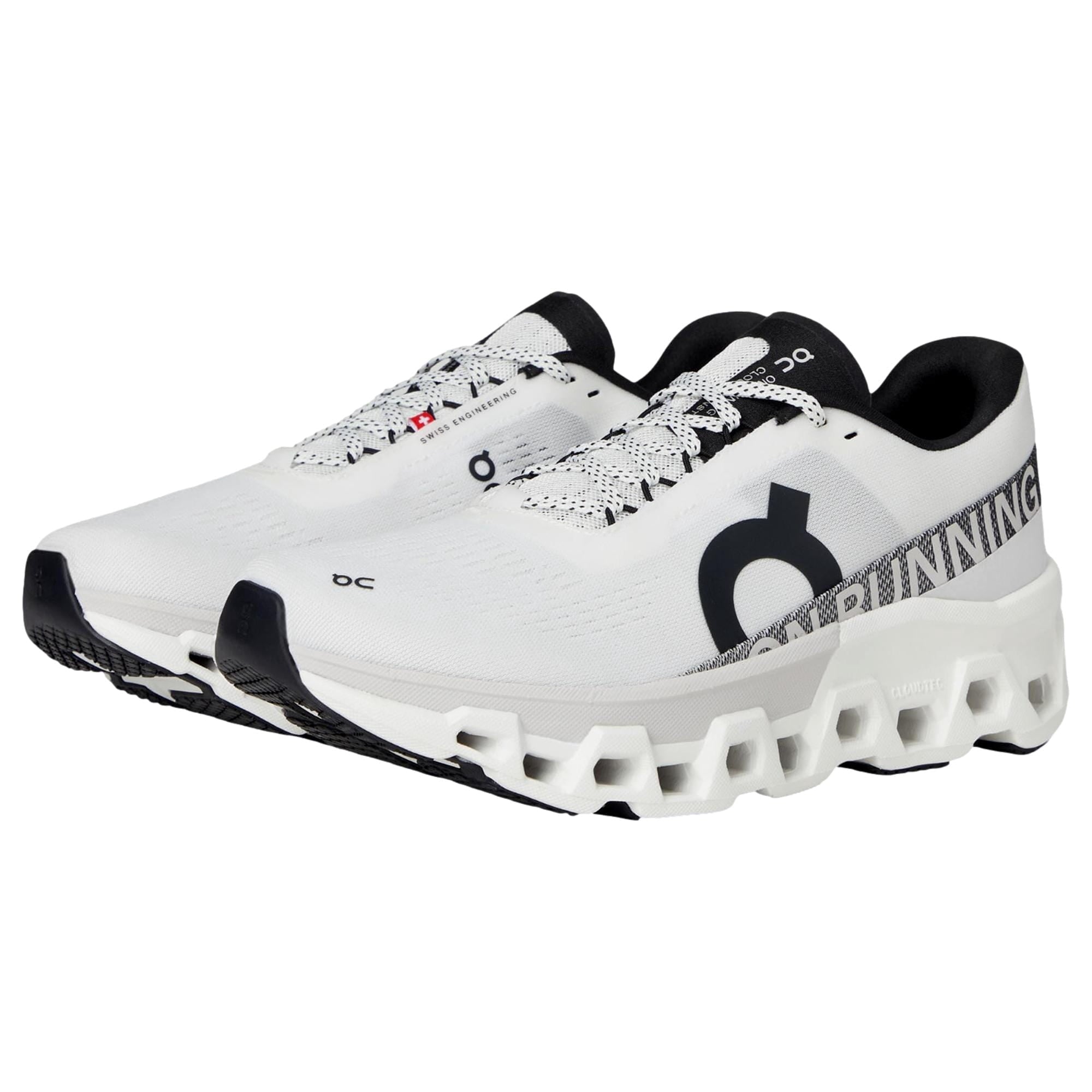 On Men's Cloudmonster 2 Black/Frost 3ME10121197-11.5