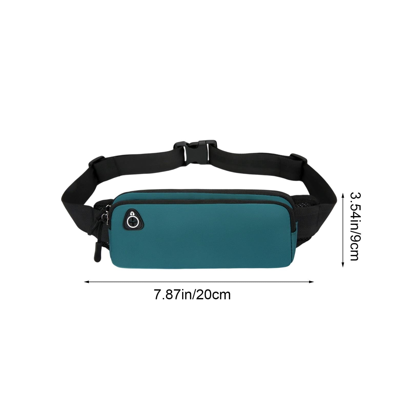 Slim Running Belt Fanny Pack for Men Women Running Phone Holder Runners Pouch Waist Pack Bag for Workout Money Belt Running Gear Accessories for Travel Hiking Running