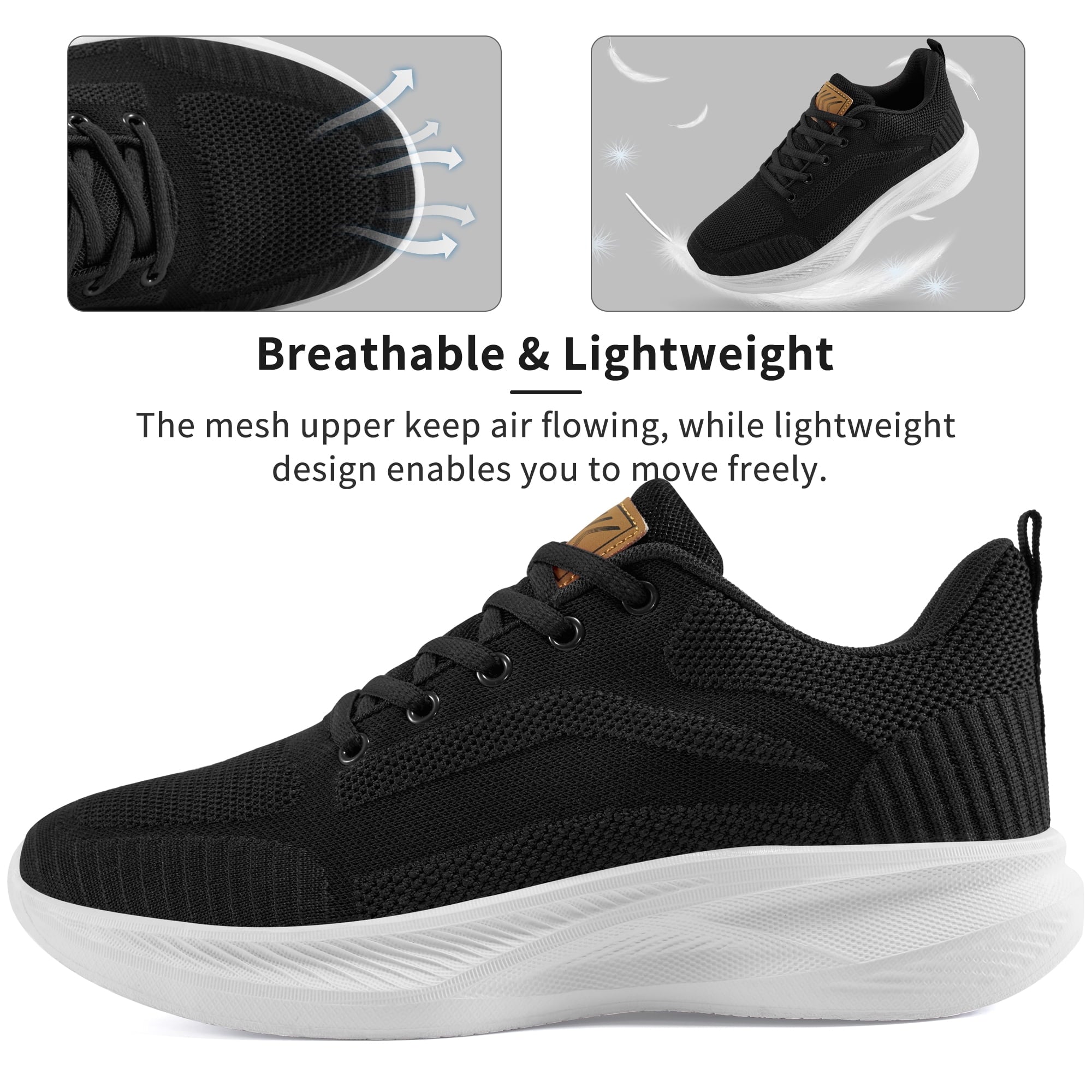 Ablanczoom Womens Sneakers Shoes: Comfortable Woman Running Shoes Lightweight Athletic Tennis Shoe