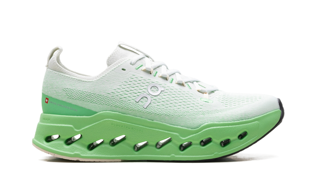 On WOMENS Cloudsurfer Max WMNS "Mineral/Honeydew" 3WF30224288 from Stadium Goods