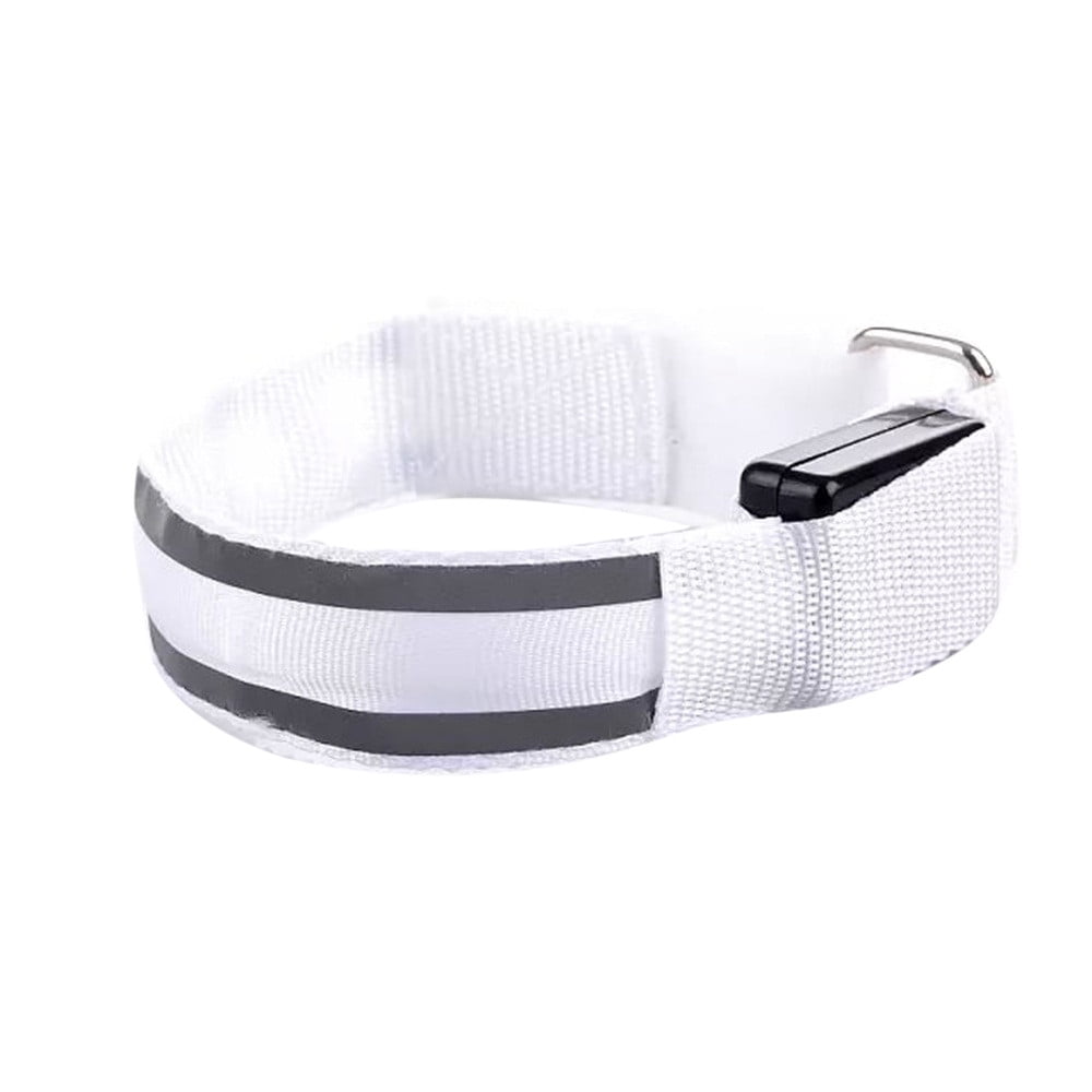 hengsof LED Armband for Running, Running Lights for Runners Rechargeable, Running Lights, High Visibility Reflective Running Gear for Running Walking Cycling