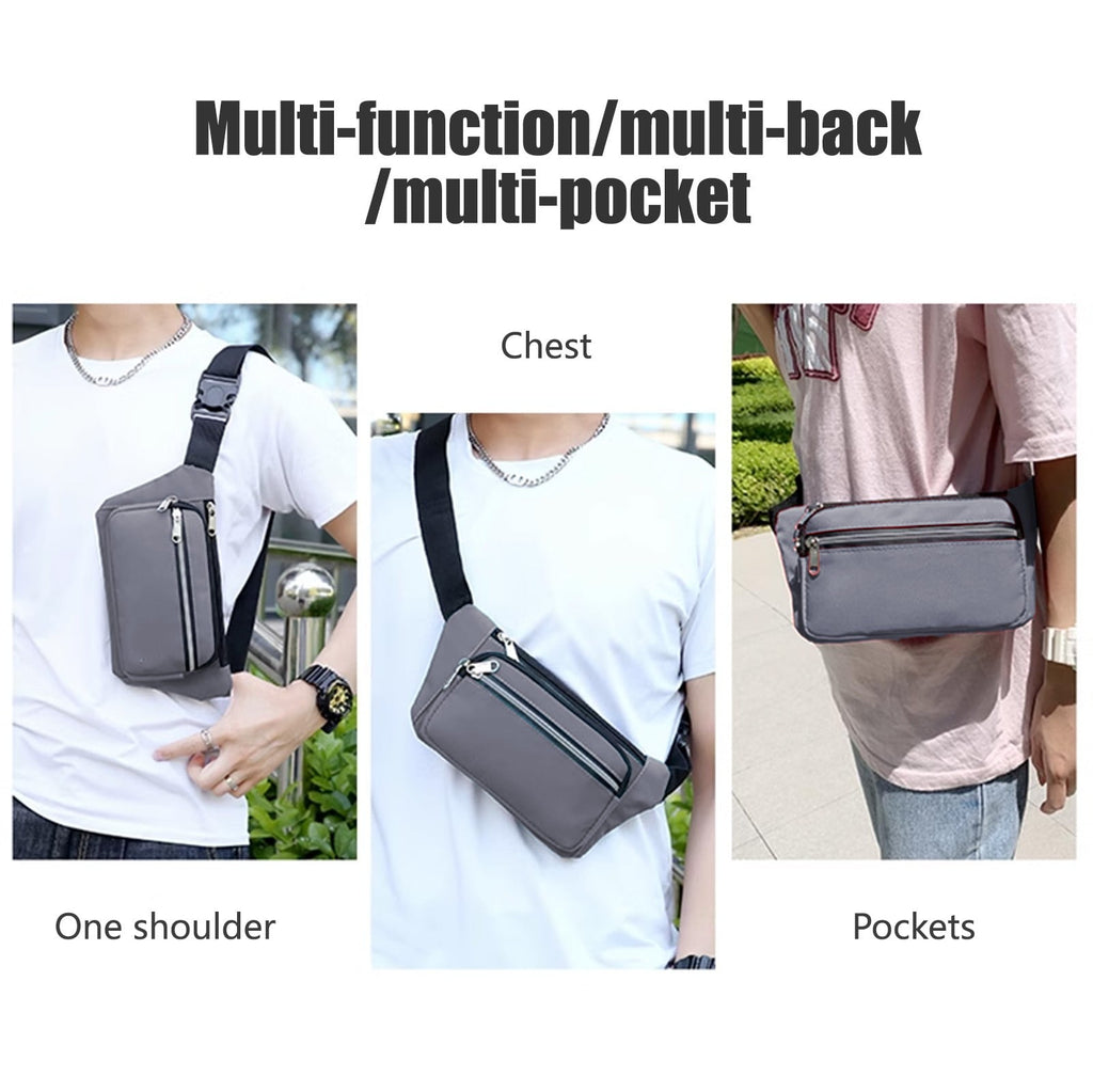 2Pcs Slim Running Belt Fanny Packs for Women Men,Waist Pack Phone Holder for Walking Fitness Workout Exercise,Water Resistant Running Travel Belt Bag Jogging Pouch,Gym Accessories for Runner