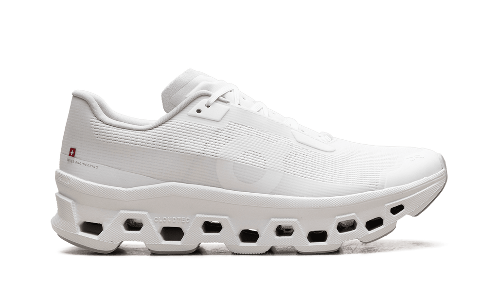 ON RUNNING WOMENS Cloudmonster Void Womens "Triple White" 3WG10811200 3WG10811200 from Stadium Goods