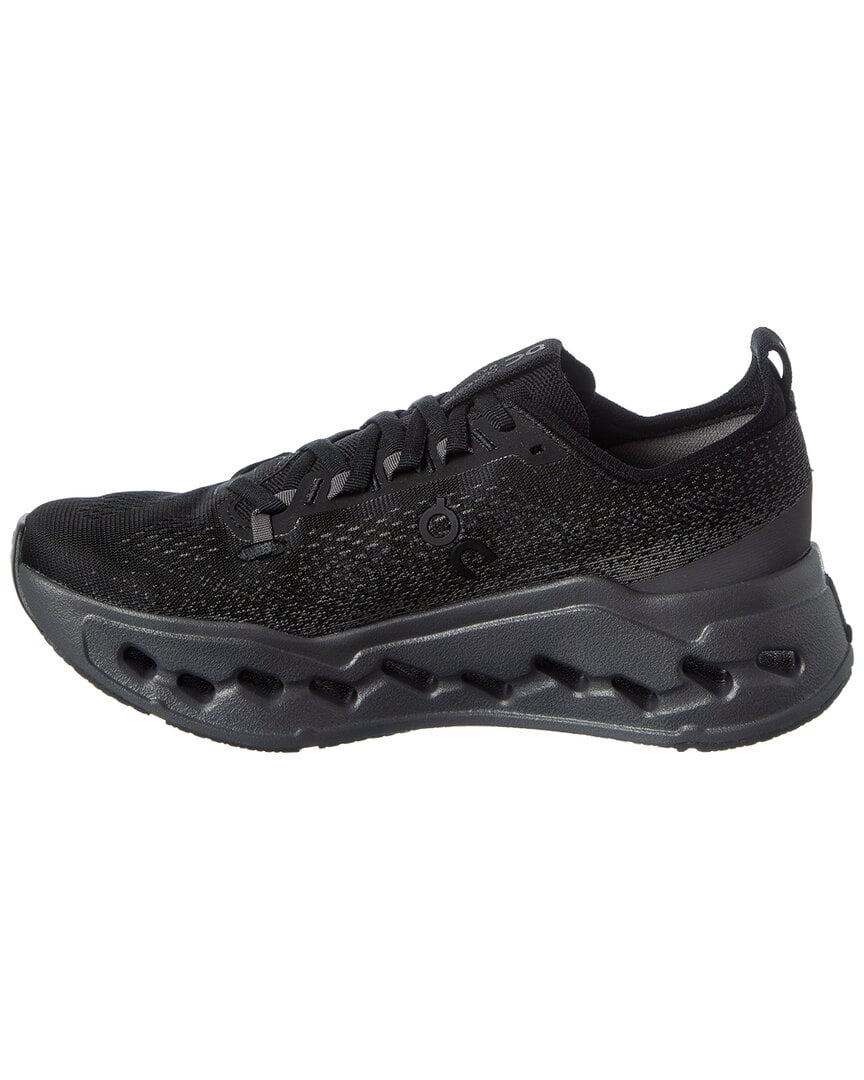 On Running Cloudsurfer Max Sneaker, 8, Black
