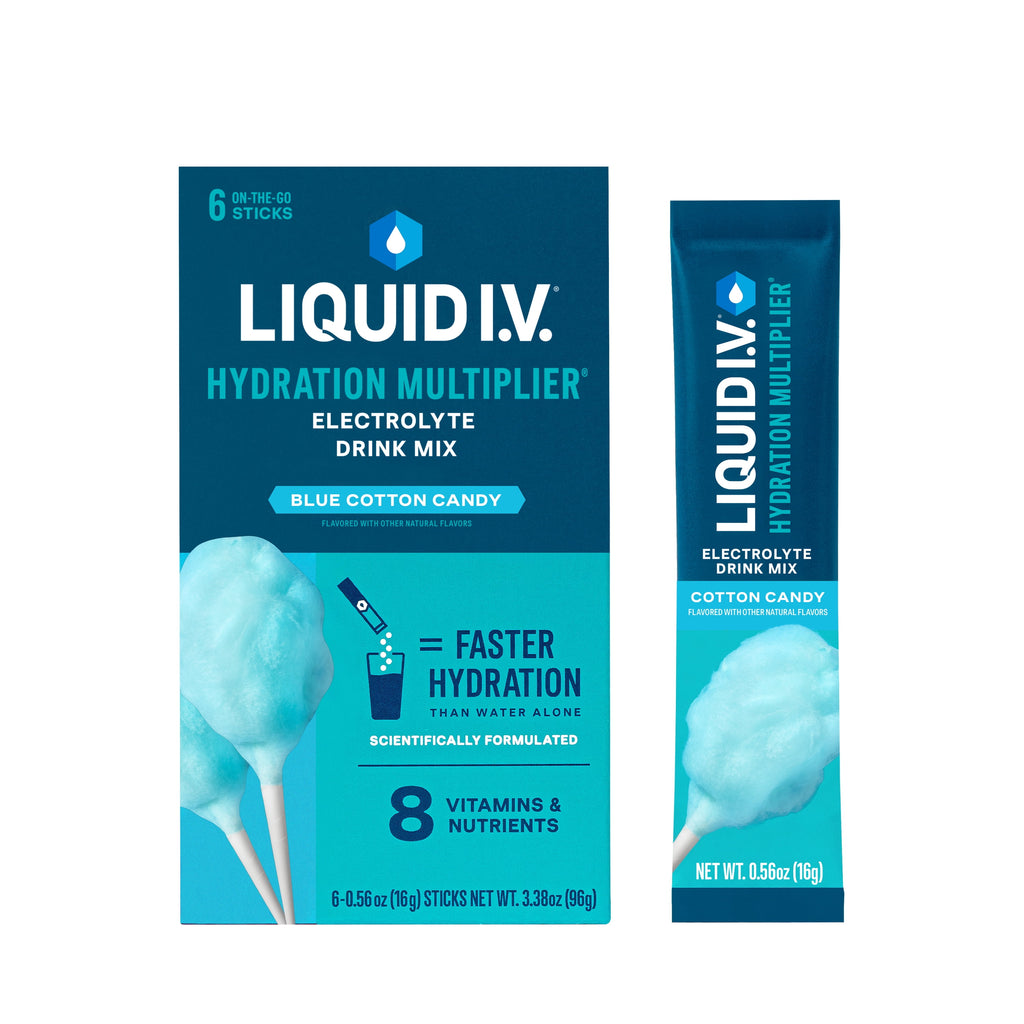 Liquid I.V.® Strawberry Hydration Multiplier® Powdered Electrolyte Drink Mix, 6 Count Packets
