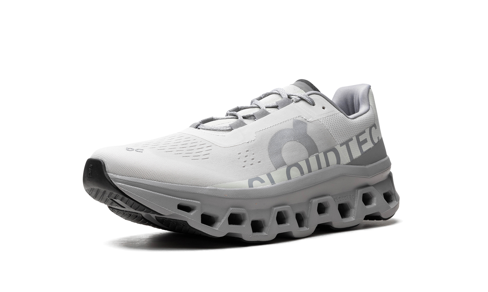 On MENS Cloudmonster "Ice | Alloy" 61.97788 from Stadium Goods