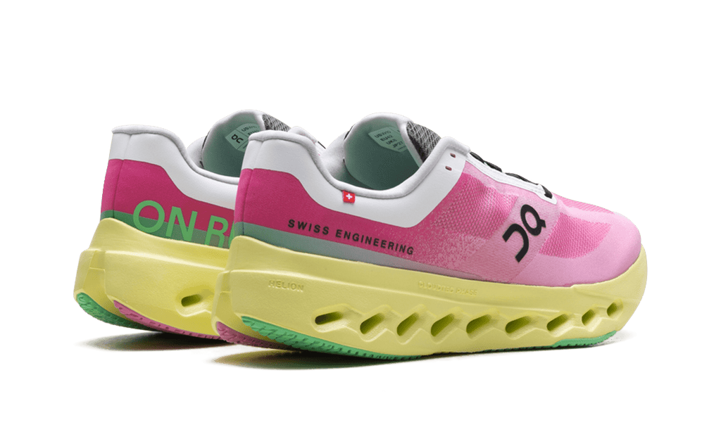 ON RUNNING WOMENS Cloudsurfer Next Womens "Pink Limelight" 3WE30053214 3WE30053214 from Stadium Goods