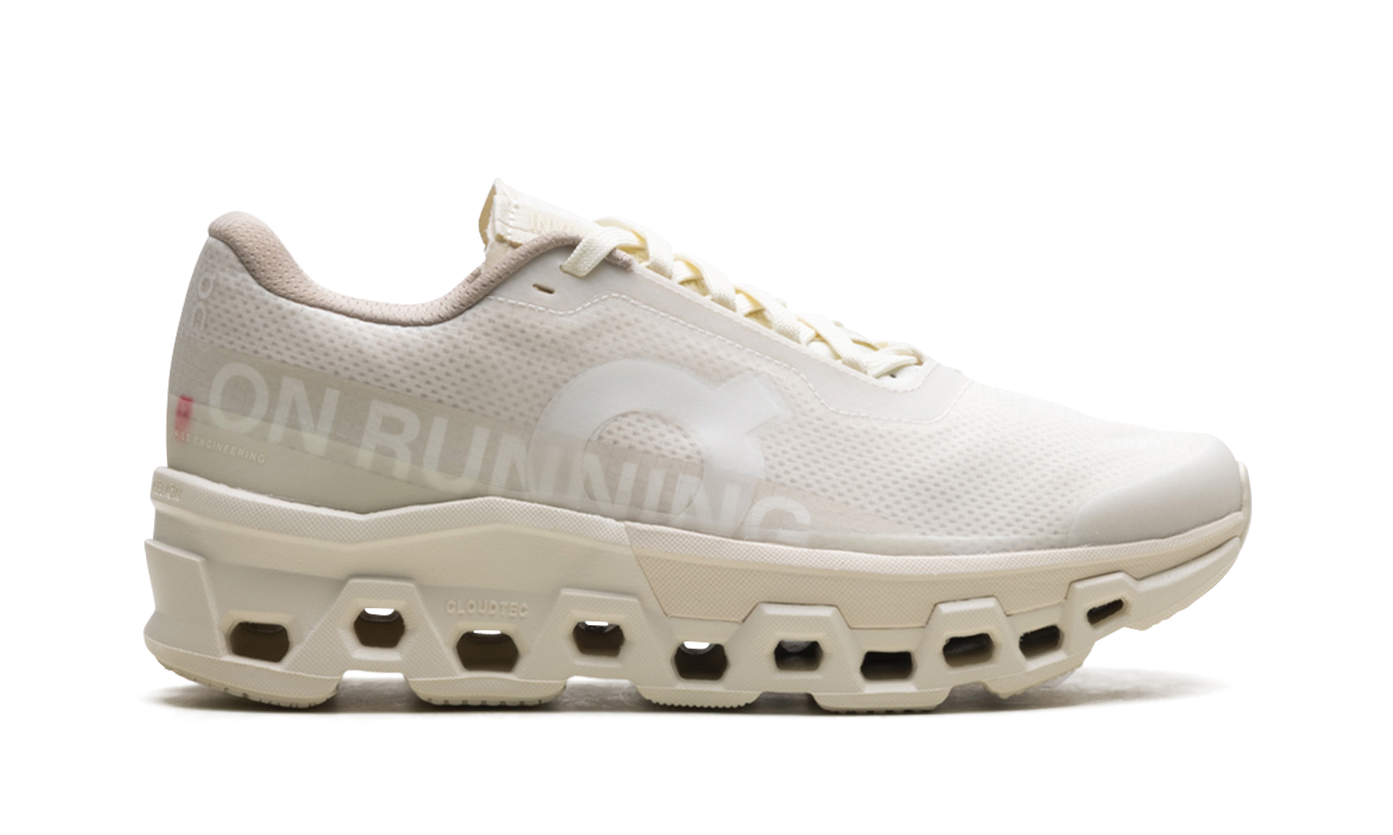 On MENS Cloudmonster 2 Invincible "Ivory/White" 3ME30491195 3ME30491195 from Stadium Goods