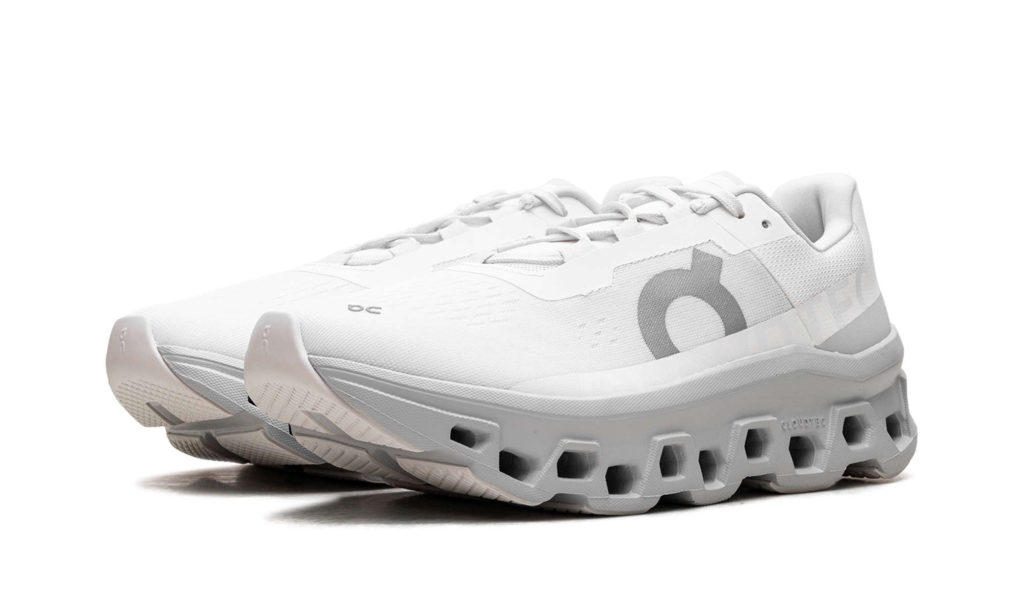 On MENS Cloudmonster "White Glacier" 61.97654 from Stadium Goods