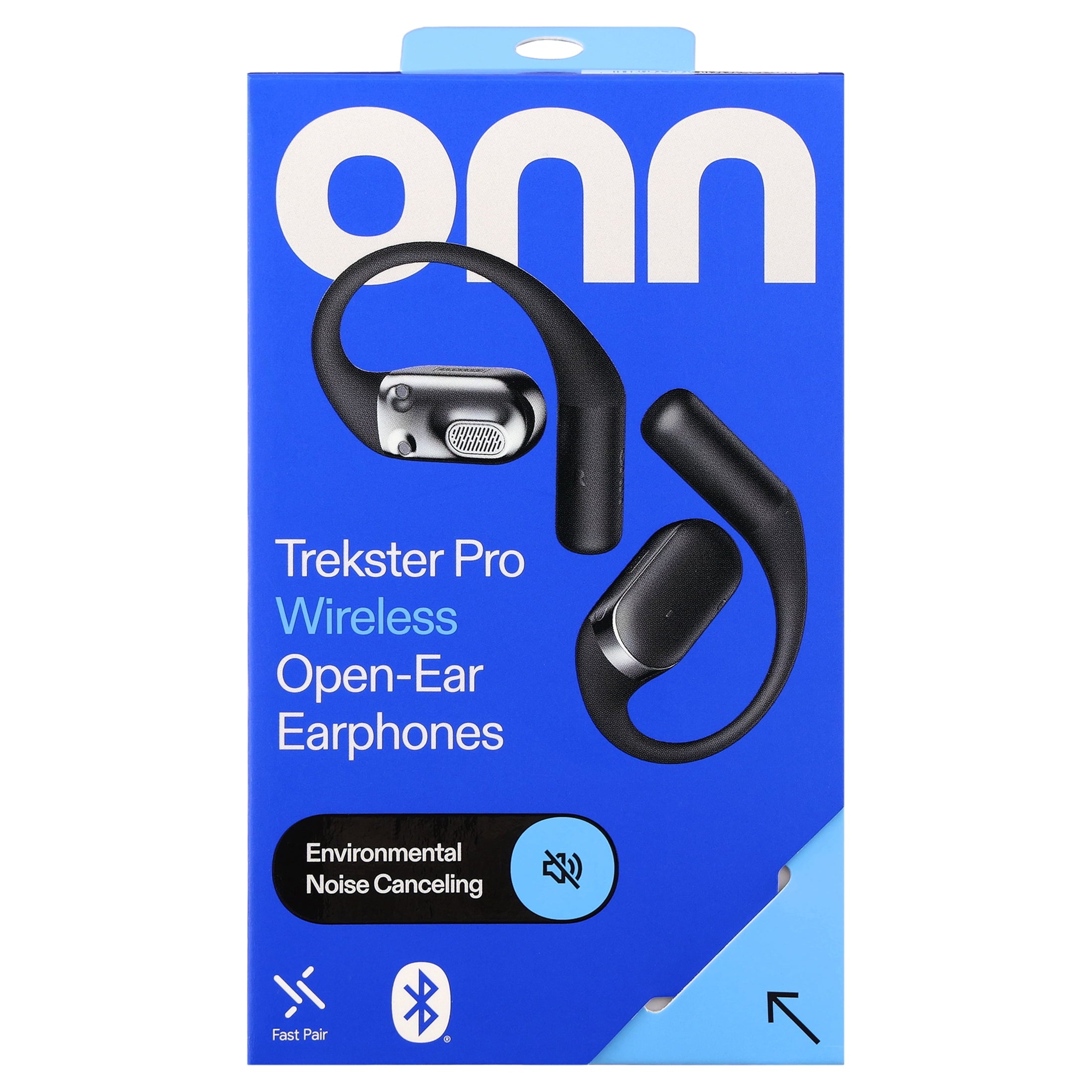 onn Trekster Pro Wireless Open-Ear Earphones, White