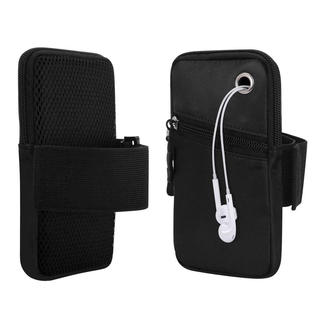 HAWEE Cell Phone Arm Bands Bag for Women Sports Running Pouch Hold Smartphone 6.28 Inches Full-screen, Colorful Flower