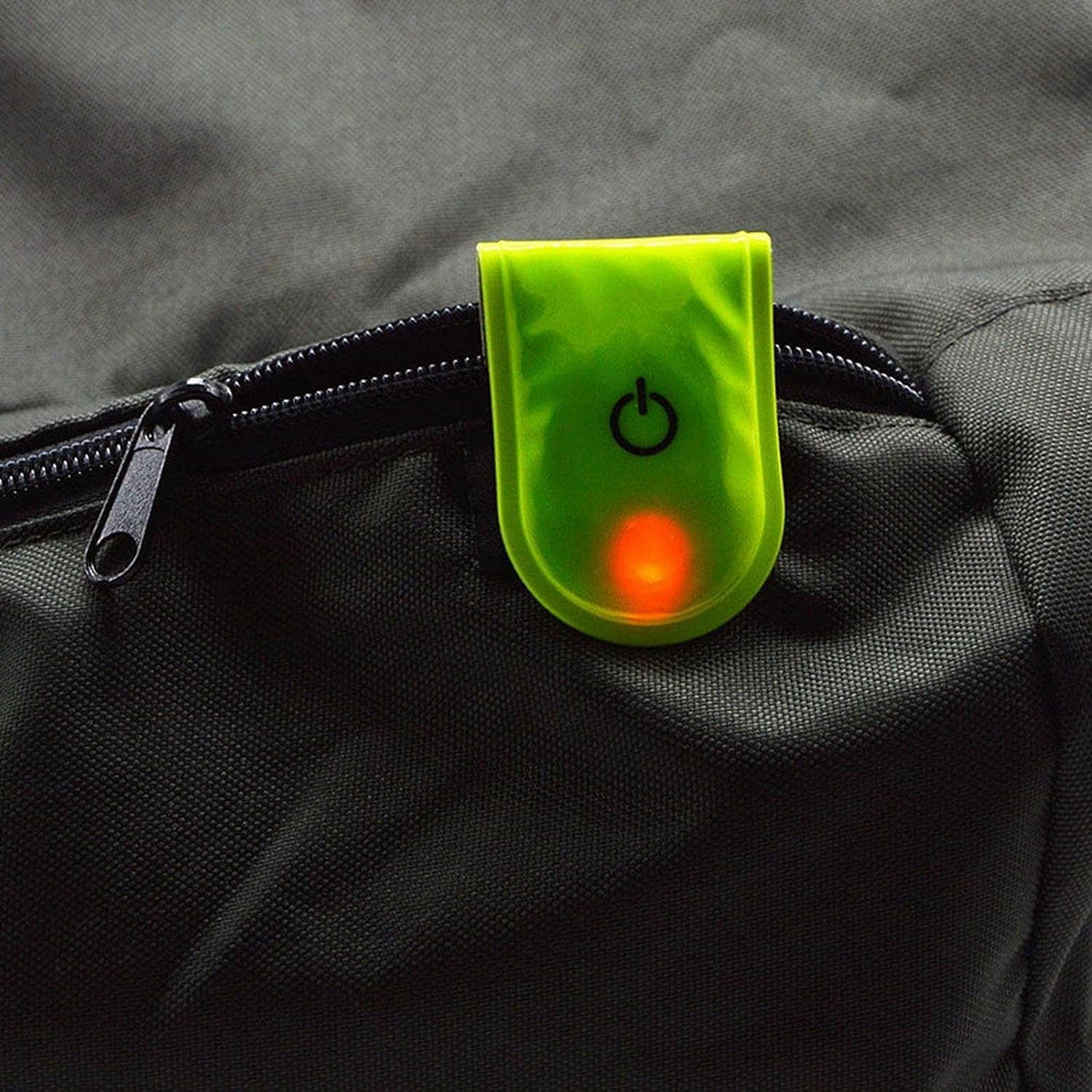 EONQY LED Safety Light Magnetic Clip on, 5 Pack Running Lights for Runners, Reflective Running Gear with 3 Light Modes for Running, Hiking, Outdoor Adventure, Camping