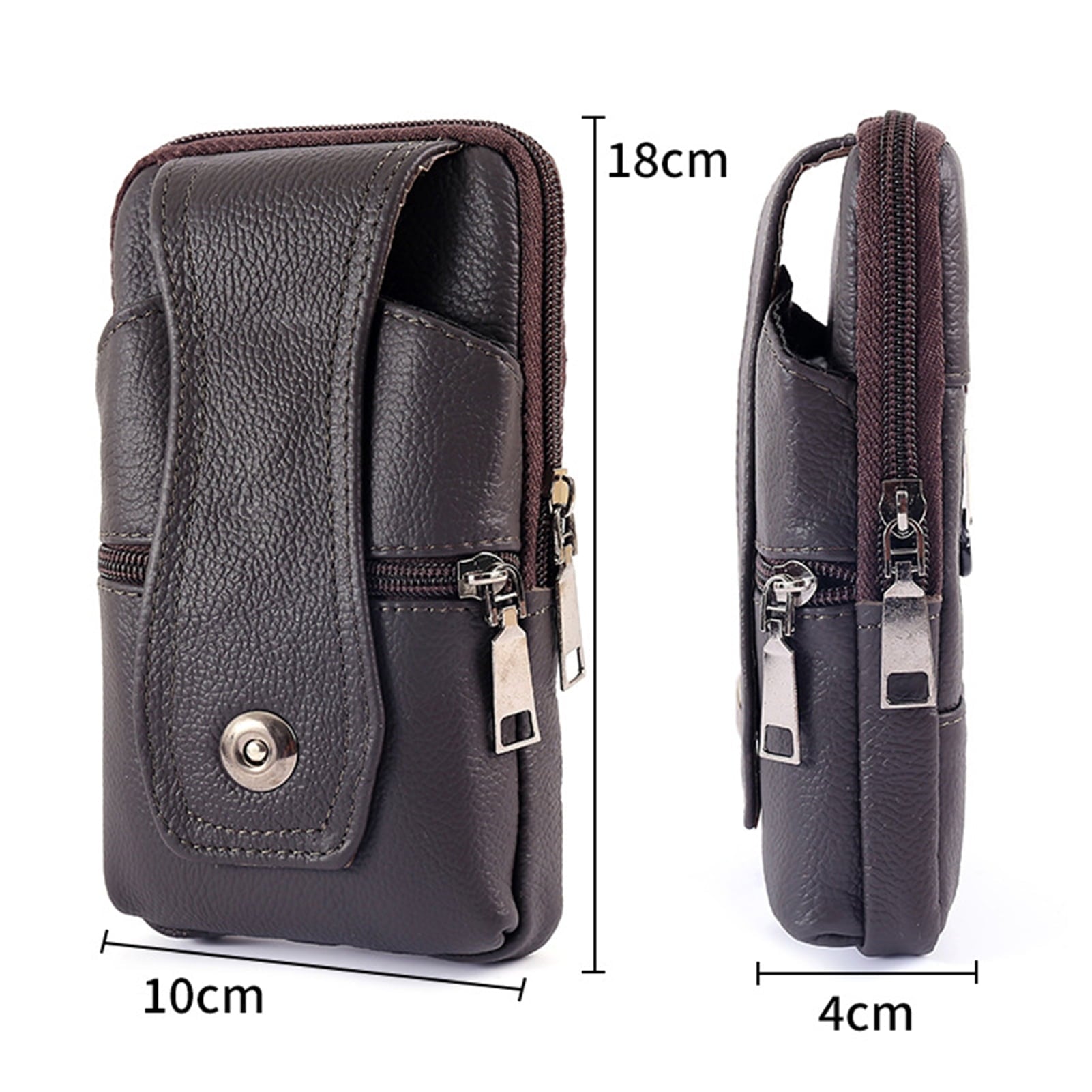Dream Lifestyle Double-Layer Running Belt with Multi-Pockets Adjustable Belts,Zipper Mens Bag Accessories Belt Fanny Pack Waist Pouch Backpack for Travel Hiking Cycling Running