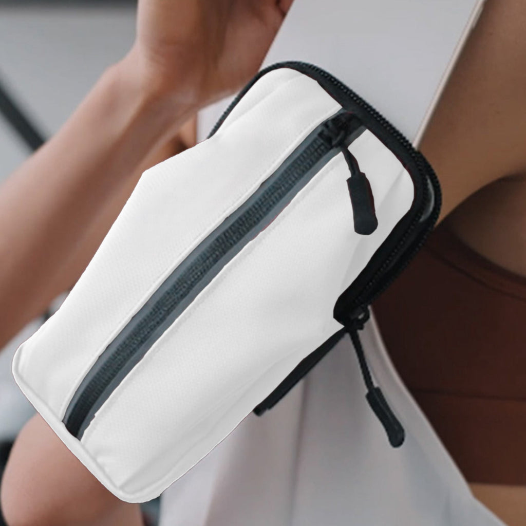 Hiking Gear Sports Add-Ons Arm Pouch Polyurethane Black 18x9.5x4cm 80g 6.7in Running Phone Wrist Waterproof Fluorescent