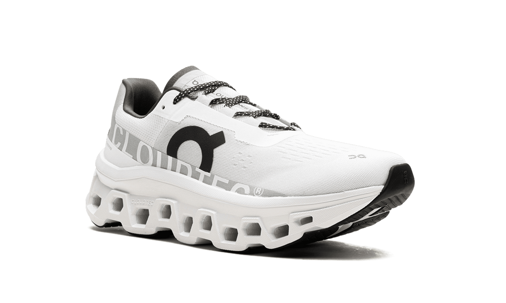On MENS Cloudmonster "All White" 61.98434 from Stadium Goods