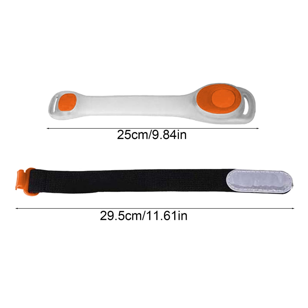 LEHOZIHEQ LED Armband, Running Lights for Runners, Running Lights, High Visibility Reflective Running Gear Adjustable Light Up Arm Bands for Men Women Kids