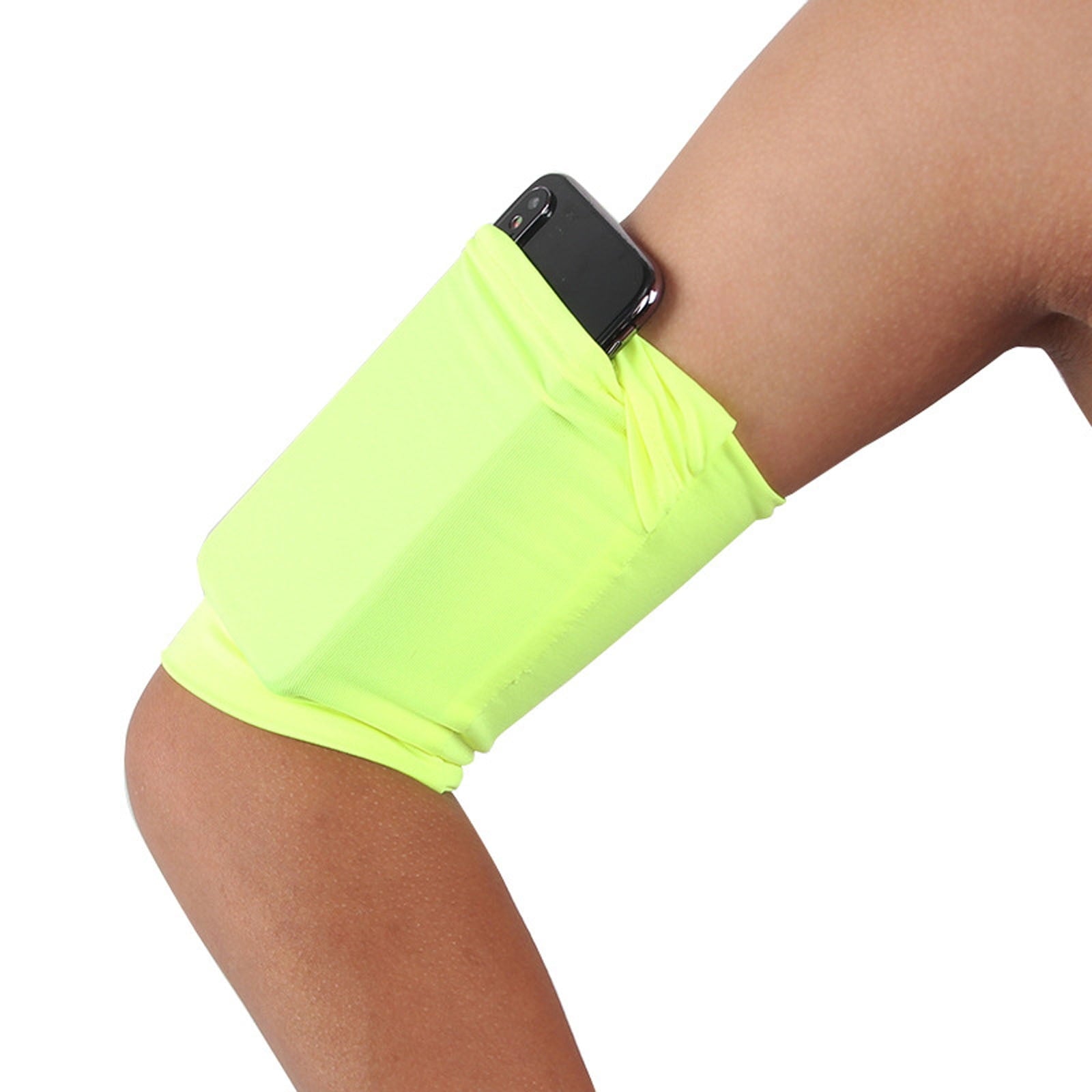 Summercome Phone Armband, Sports Running Armband for Women & Men, Lightweight & Comfortable Arm Band Strap, Running Phone Holder Pouch Sleeve, Ideal for Exercise Workout for All Cellphone, Black