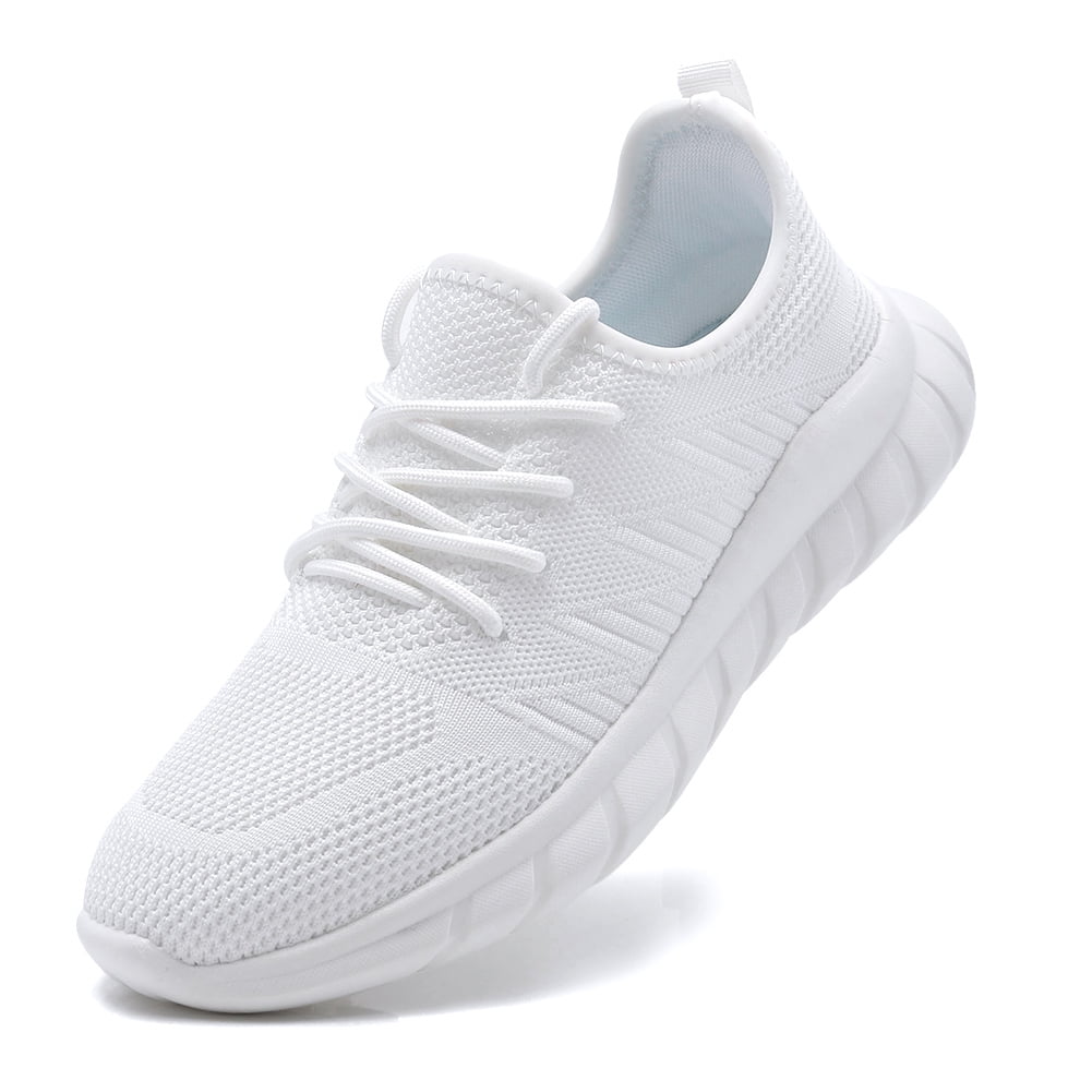 Ablanczoom Womens Sneakers Running Shoes Slip-on Fitness Sports Walking Tennis Flats