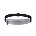 DAMAI Slim Running Belt Fanny Pack, Exercise Waist Pack for Women and Men, Runners Fanny Pack Phone Holder, Waist Belt for Workout Jogging Hiking Cycling, Money Belt Running Gear Accessories (Black)
