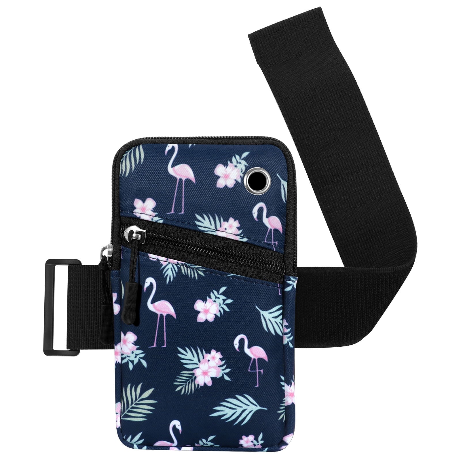 HAWEE Cell Phone Arm Bands Bag for Women Sports Running Pouch Hold Smartphone 6.28 Inches Full-screen, Colorful Flower
