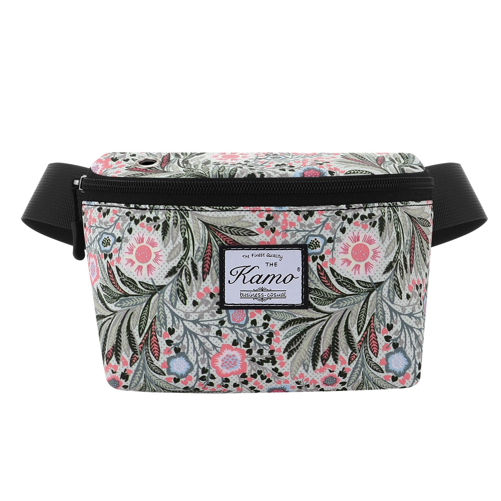 HAWEE Fanny Packs for Women - Slim Yet Spacious Waist Pack with Headphone Cord Access - Lightweight Fannie Hip Bag Great for Hiking, Walking, Biking, Running, Travel