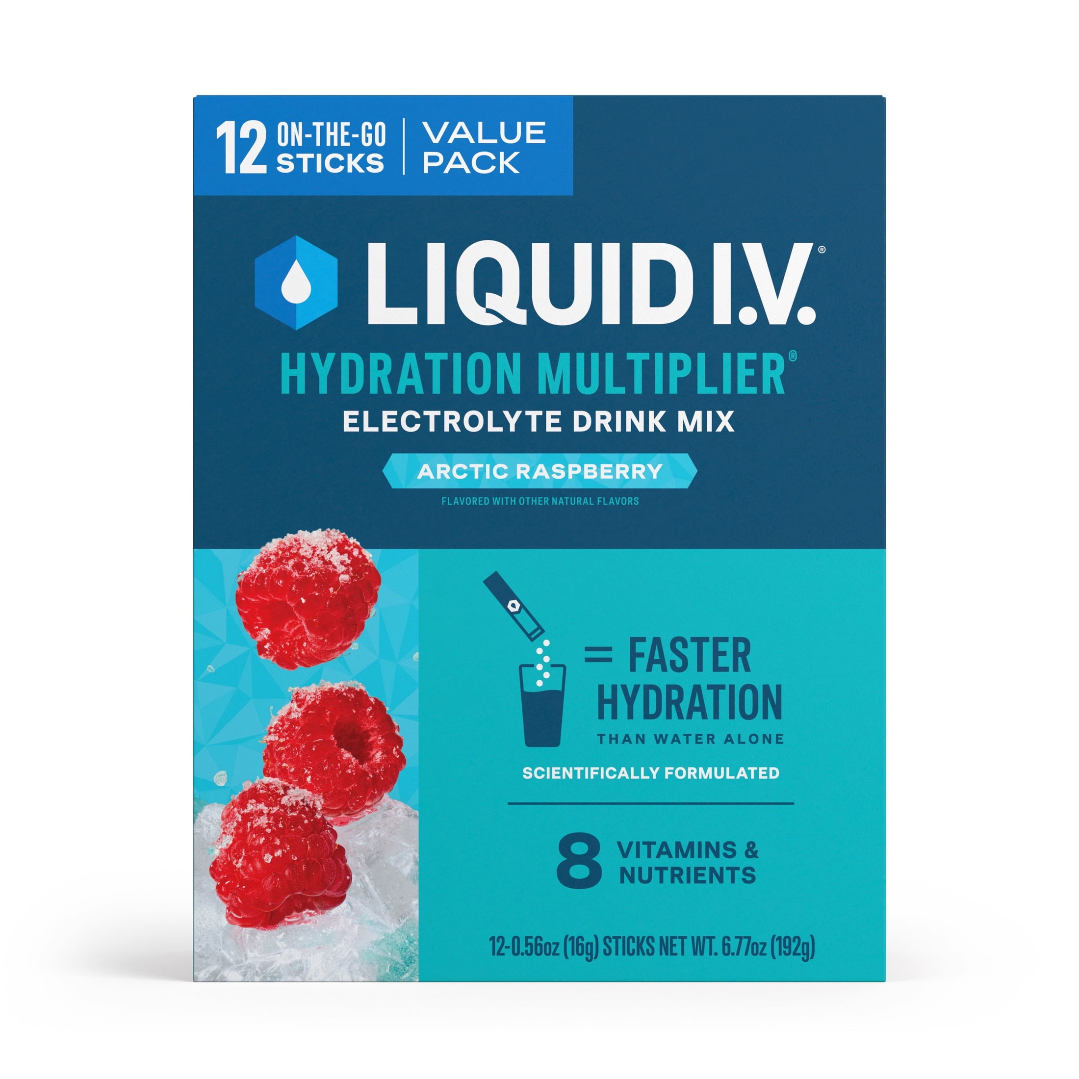 Liquid I.V.® Watermelon Hydration Multiplier® Powdered Electrolyte Drink Mix, 6 Count Packets