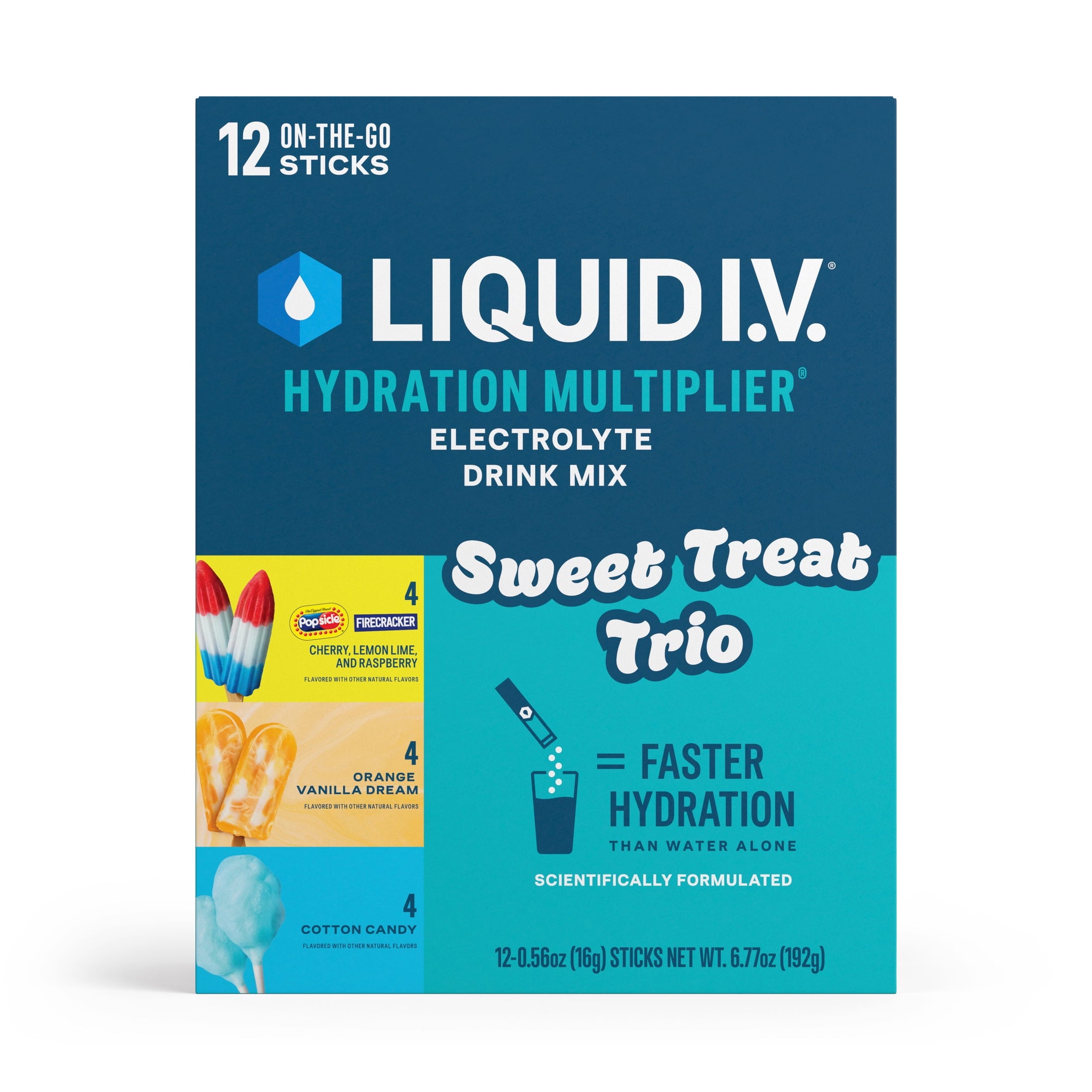 Liquid I.V.® Watermelon Hydration Multiplier® Powdered Electrolyte Drink Mix, 6 Count Packets