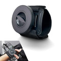 Magnetic Wristband Phone Holder for Running, Adjustable Sports Armband Cell Phone Holder, Hands-Free Phone Accessories Holder, for Biking Walking Selfies Videos Hiking Live Broadcast (Black)