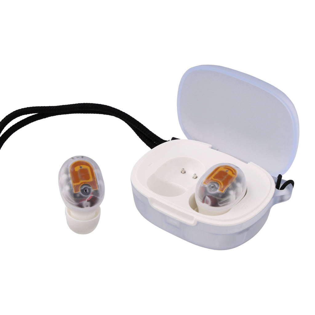 onn Wireless Mini-Earbuds with Wrist-Strap, Black