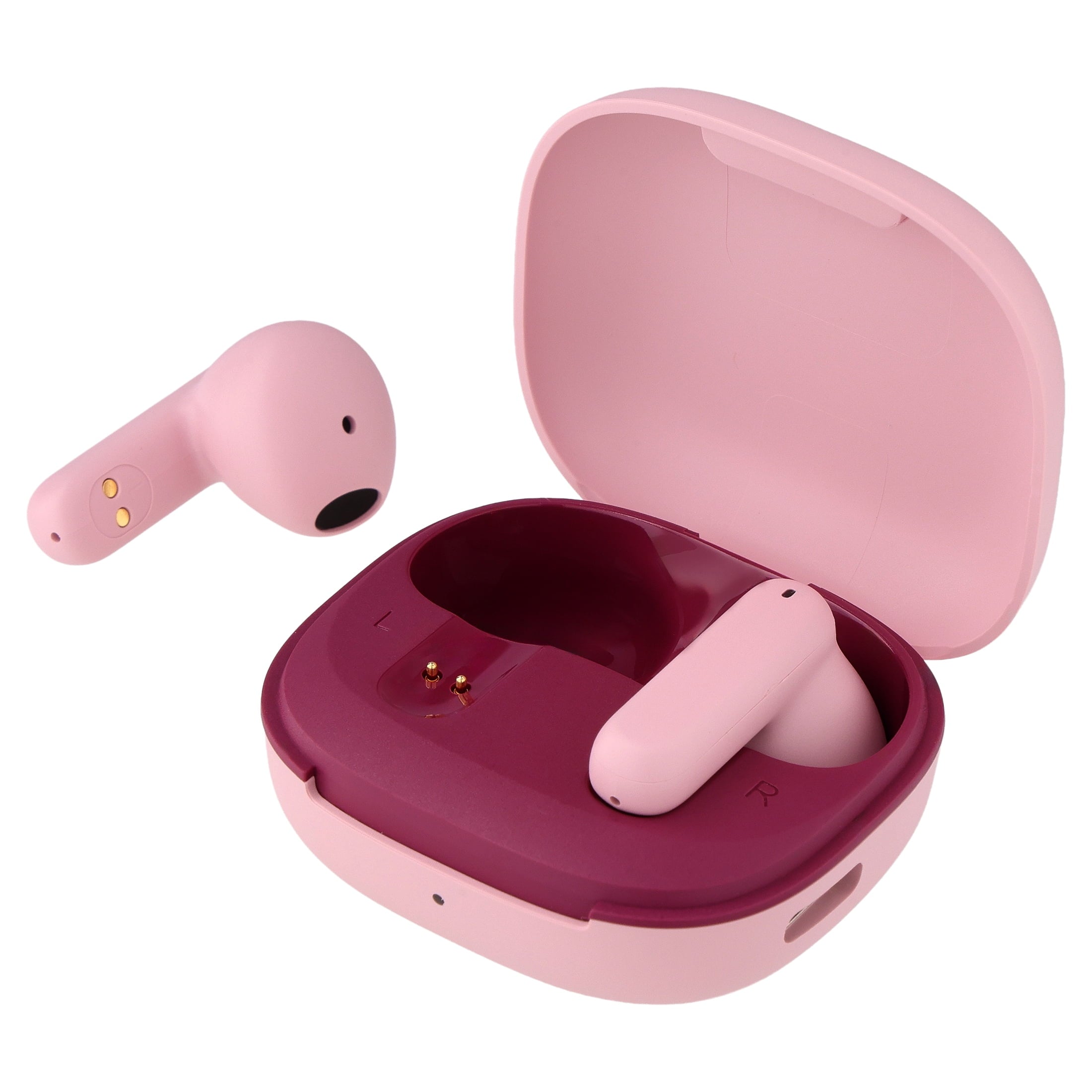 onn Mini Sticks Black Wireless Bluetooth Earbuds with Environmental Noise Canceling