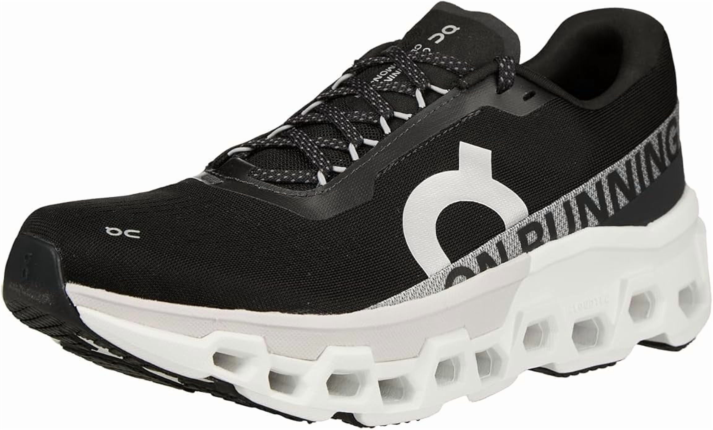 On Men's Cloudmonster 2 Black/Frost 3ME10121197-9.5