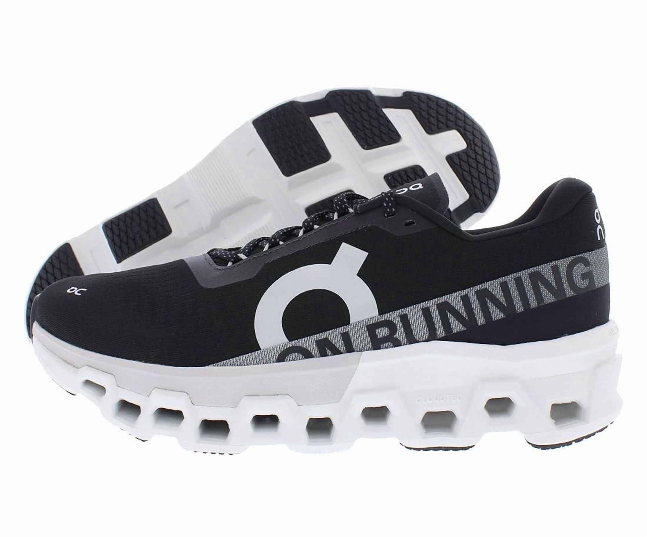 On Men's Cloudmonster 2 Black/Frost 3ME10121197-9.5