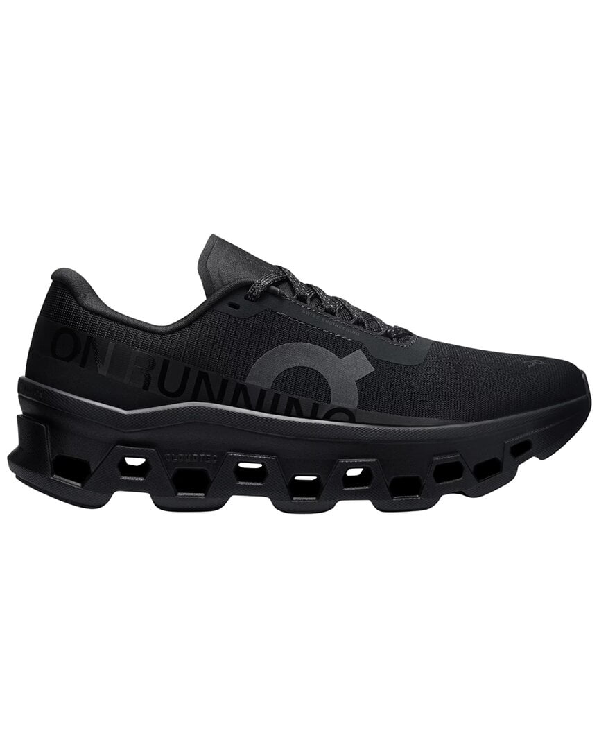 On Running Cloudmonster 1 Sneaker, 9, Black