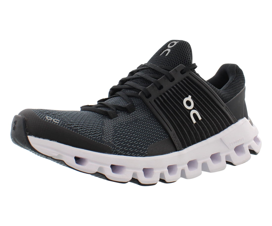 On Running Women's Cloudswift Running Shoes, Black/Rock, 5 B(M) US