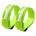 Rechargeable LED Armband 2-Pack, Running Lights for Runners, Light Up Arm Bands for Walking Running, Reflective Running Gear for Night Safety,6 Colors & 3 Modes & Adjustable Wristbands