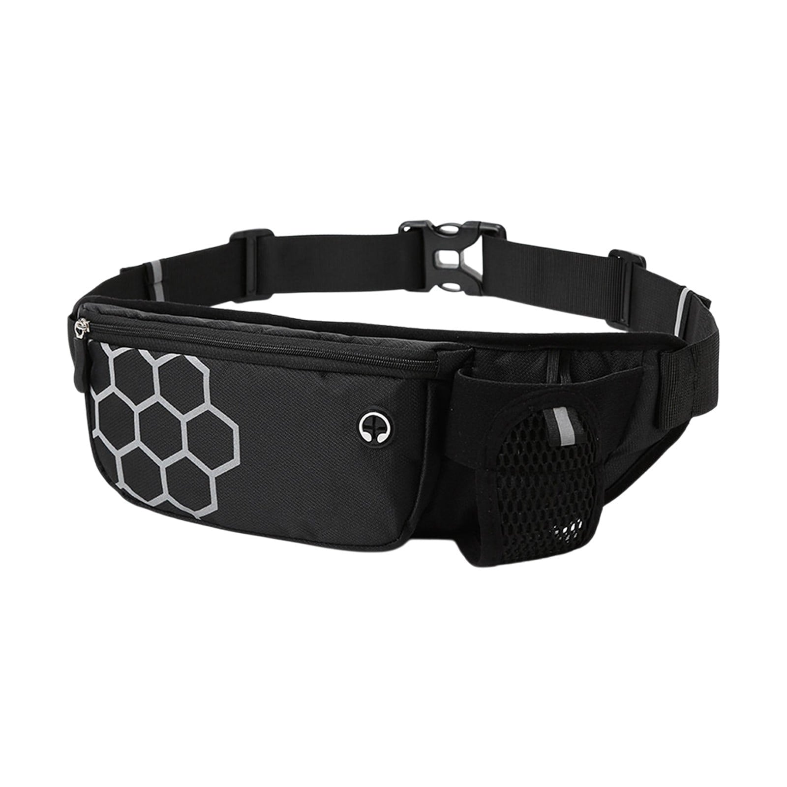 Running Add-Ons Water Bottle Waist Pack, Waterproof Close-fitting Lasting Stay Long Wear Gear, Unisex Running Belt for Phone Keys Outdoor Sports