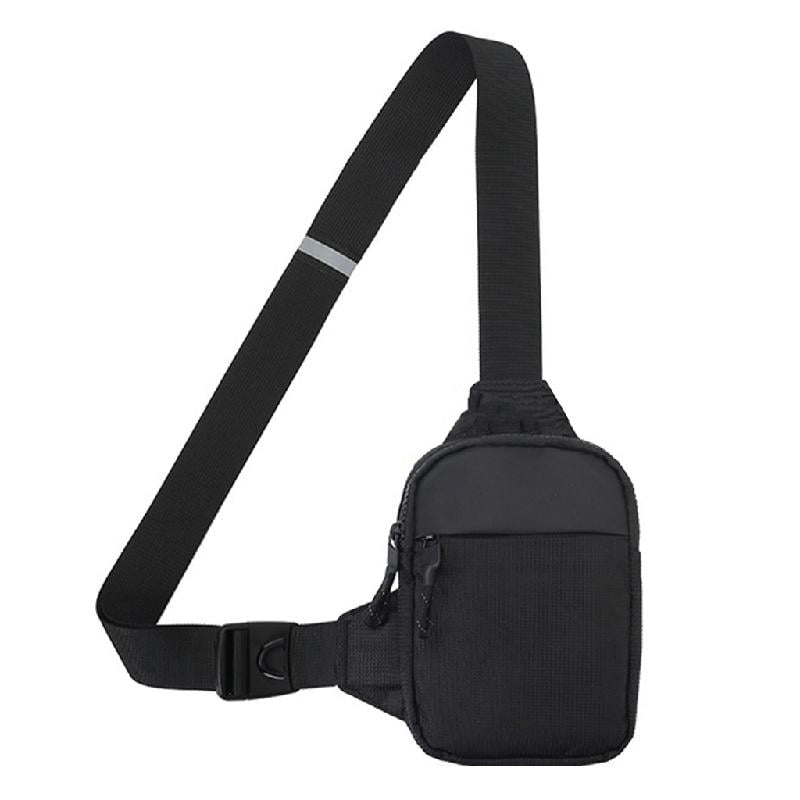 Sports Men Chest Bag Water Waist Pack Running Phone Holder Crossbody Slings Bag Outdoor Sports Accessory