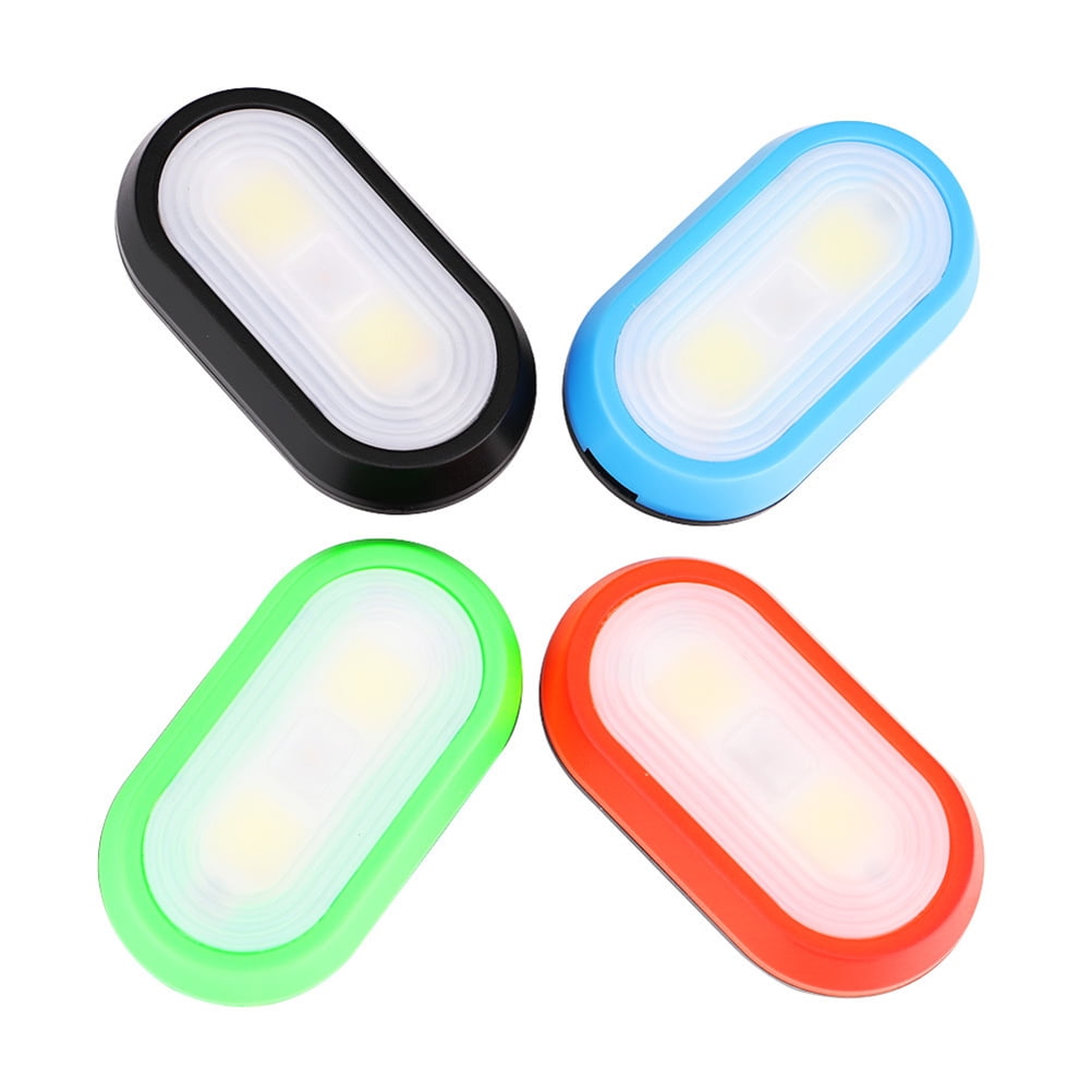 UPGRATOR 4Pcs Assorted Color LED Running Light Clip on Reflective Gear for Night Outdoor Activities