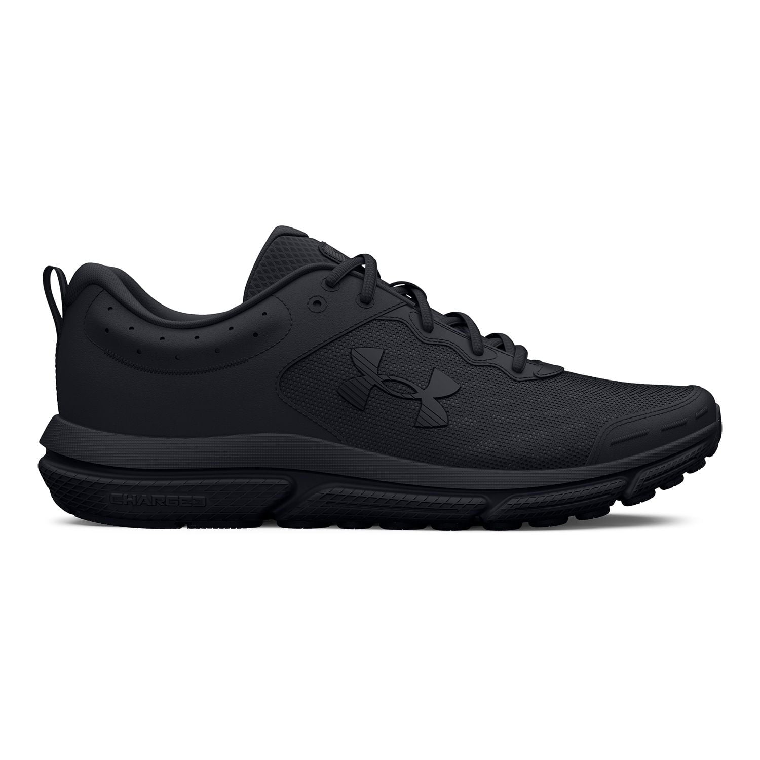 Under Armour Charged Assert 10 Running Shoes Black Men's Size 9.5 4E