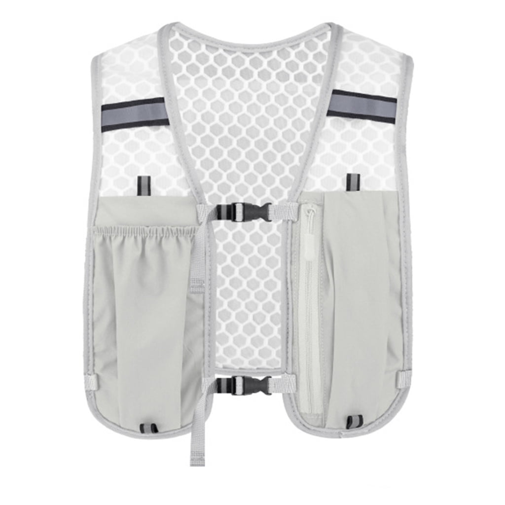 WINDLAND Running Phone Holder Vest Unisex Reflective Vest Light Weight Running Backpacks Water Bladder Pack For Cycling Hiking