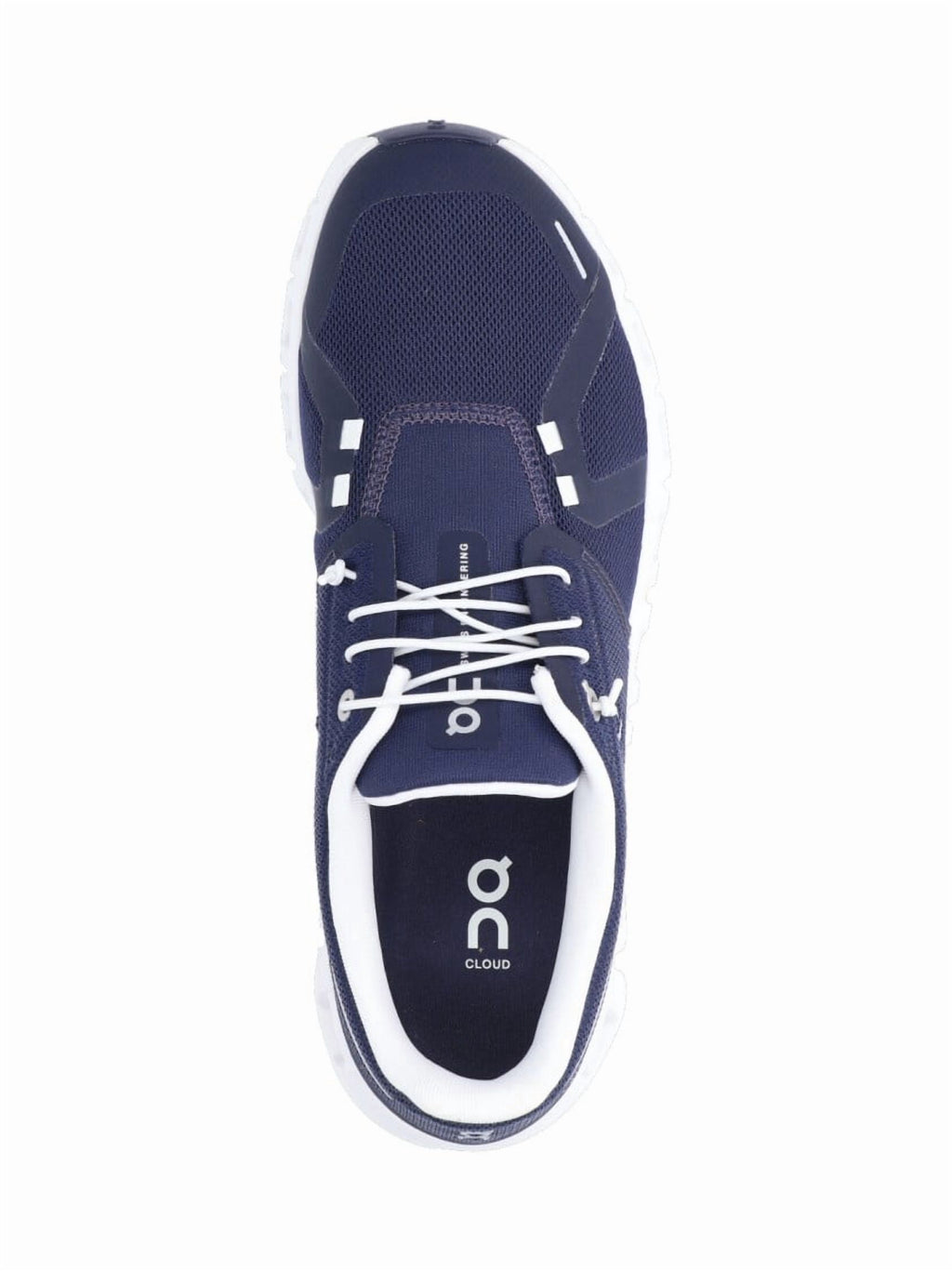 On Men's Cloud 6 Midnight/White 3MF10070692-8.5