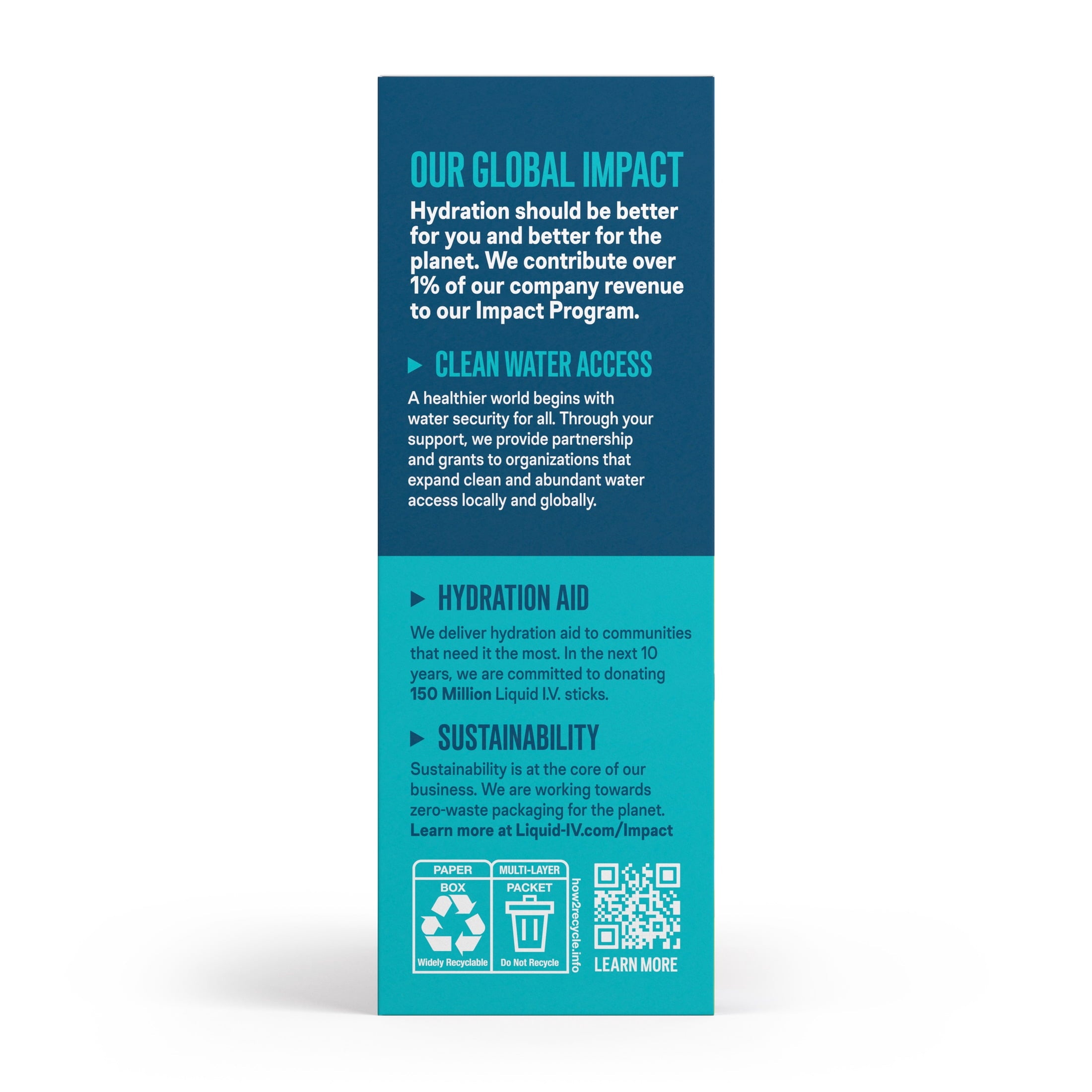 Liquid I.V.® Strawberry Hydration Multiplier® Powdered Electrolyte Drink Mix, 6 Count Packets