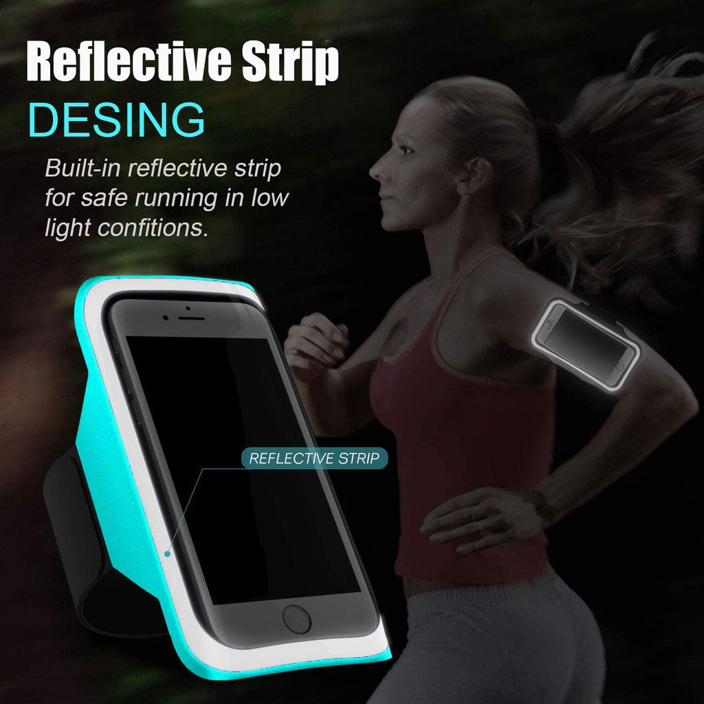 AURORA TRADE Armband Phone Case White