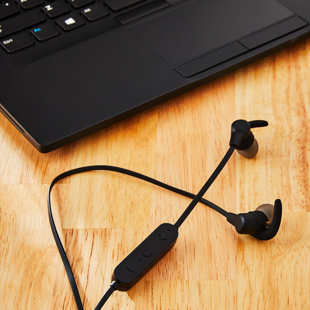 onn IPX4 Splash-Proof Earbuds with Bluetooth Technology