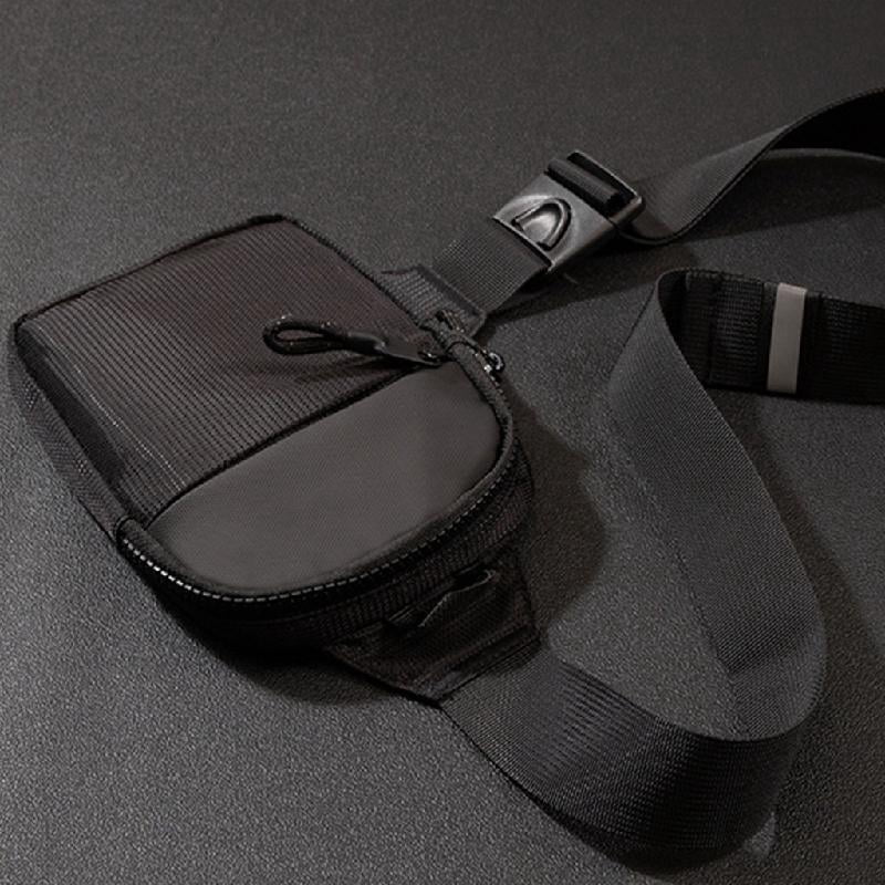 Sports Men Chest Bag Water Waist Pack Running Phone Holder Crossbody Slings Bag Outdoor Sports Accessory